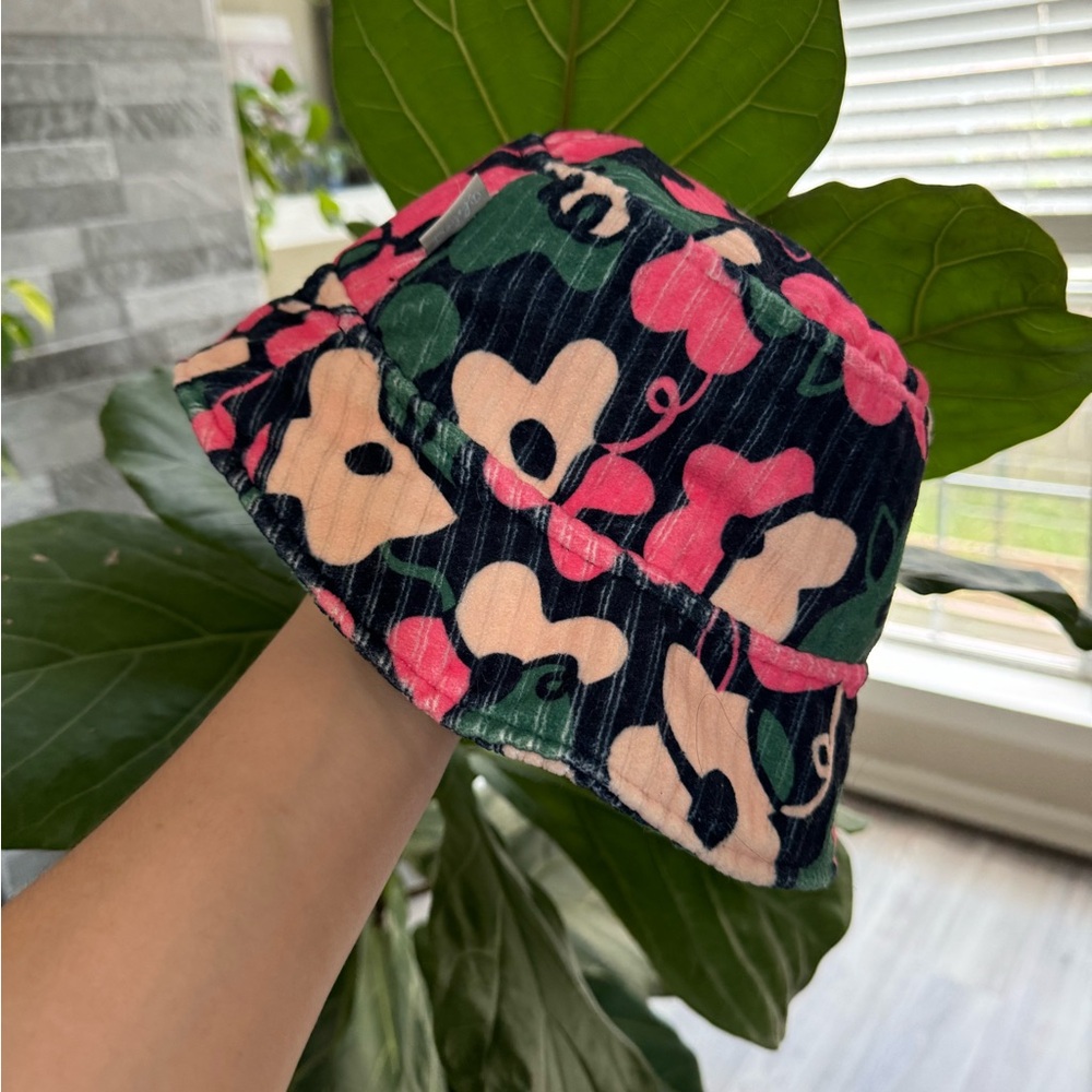 Dazey LA Bucket Hat Black Floral